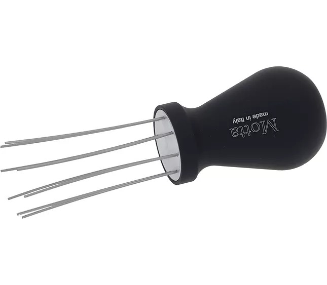 Jehlový distributor kávy