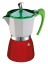 Moka konvička TRICOLORA, G. A. T. Italia,
