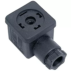 Elektrická zásuvka, přípojka, šroub castel, DIN 43650A