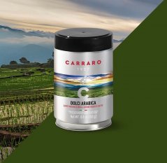 CARRARO 1927, 100% Arabica, mletá káva 250 g
