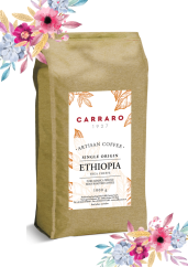 Ethiopie, zrnková káva, SINGLE ORIGIN, 1 kg