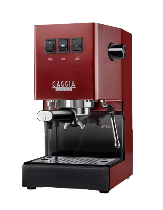 Gaggia Classic E24, červená