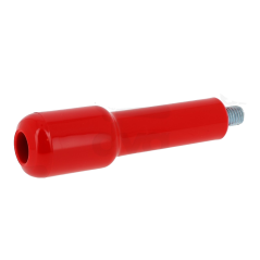 Rukojeť páky, M12, červený lesk