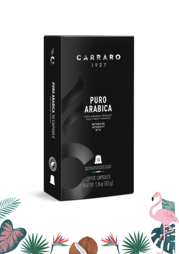 Puro ARABICA CARRARO, 10 ks kapsle (Nespresso®)