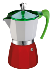 Moka konvička TRICOLORA, G. A. T. Italia,