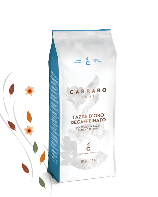 CARRARO Bezkofeinová, 500 g