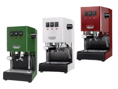 Gaggia Classic E24, červená