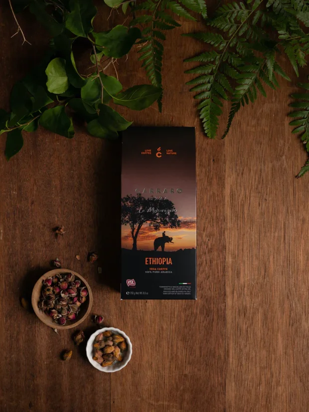 Ethiopia, 100% arabica, mletá 250 g