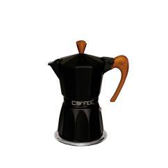 Moka konvička, G. A. T. Italia, černá