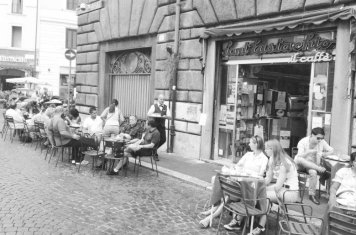 Caffé Sant´Eustachio v Římě