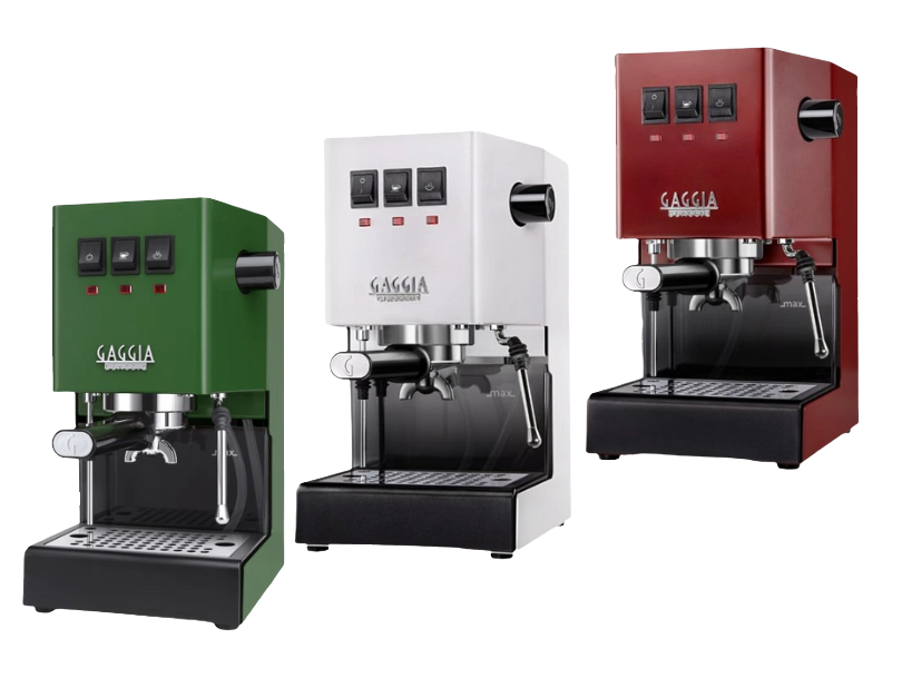 Gaggia Classic E24, červená
