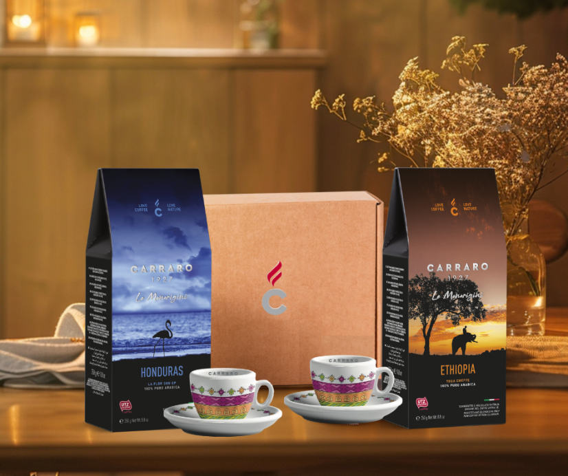 Dárkový balíček, single origin, Honduras + Ethiopia