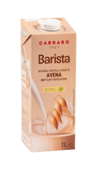 Ovesné rostlinné mléko, Barista Carraro