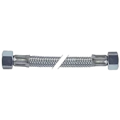 Ohebná hadice, opletení SS ,  750 mm