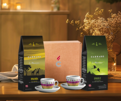 Dárkový balíček, single origin, Rwanda + Brasilie